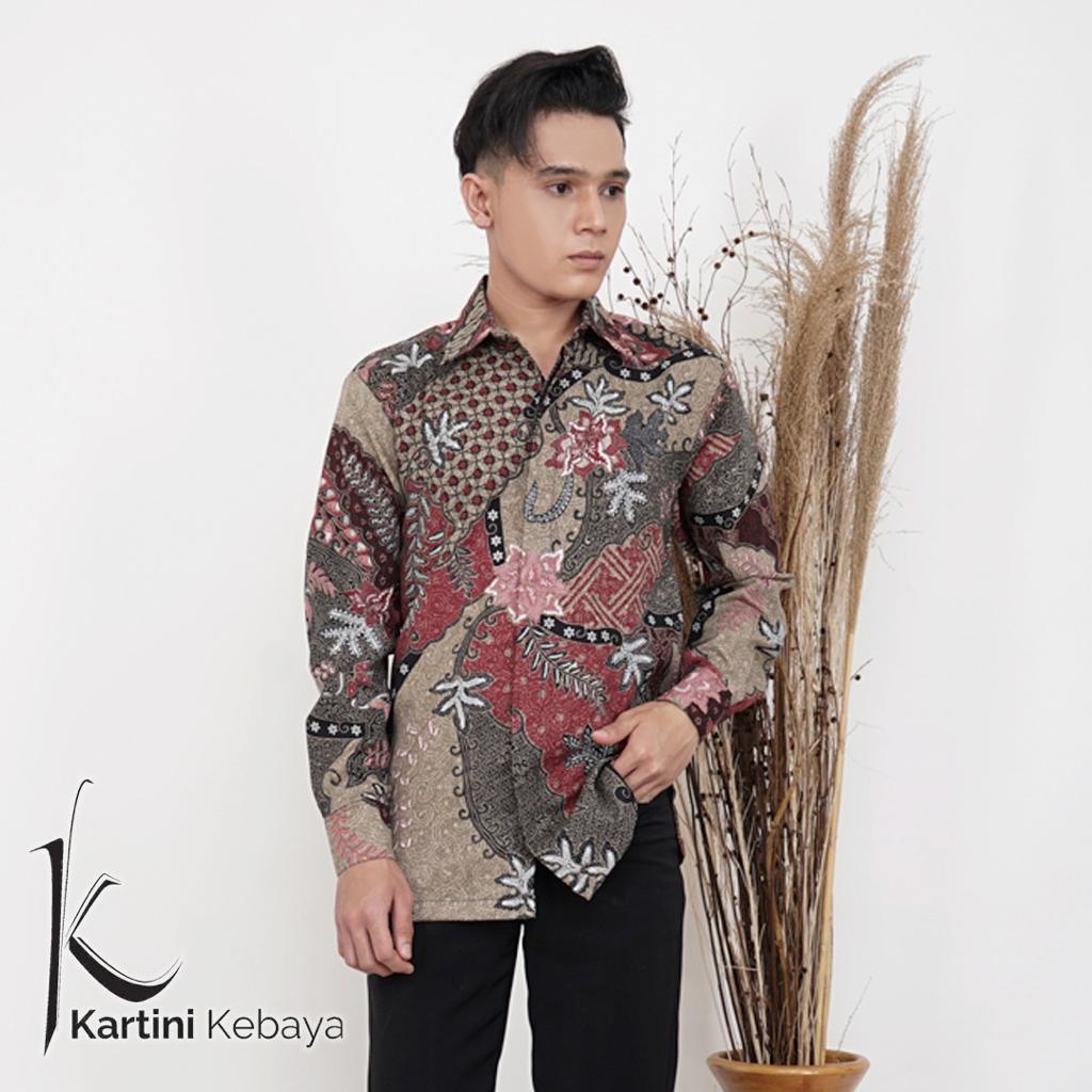 Jual Kemeja Batik/kemeja Pakai Puring/kemeja Pria/kemeja Kondangan ...