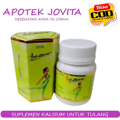 HI-BONE SUPLEMEN KALSIUM UNTUK PEMBENTUKAN DAN PEMULIHAN TULANG