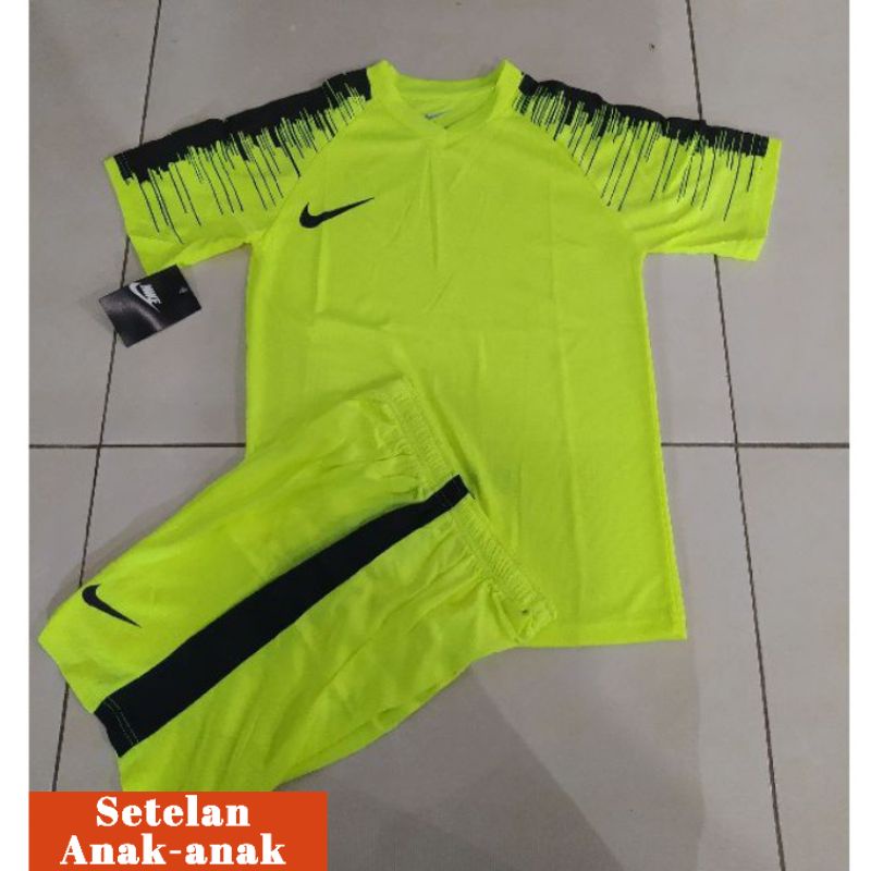 baju jersey anak anak usia 6-14 tahun baju olahraga bola voli badminton tenis baju Ohlaraga Sepak Bola Futsal Voly cewek cowok Nike