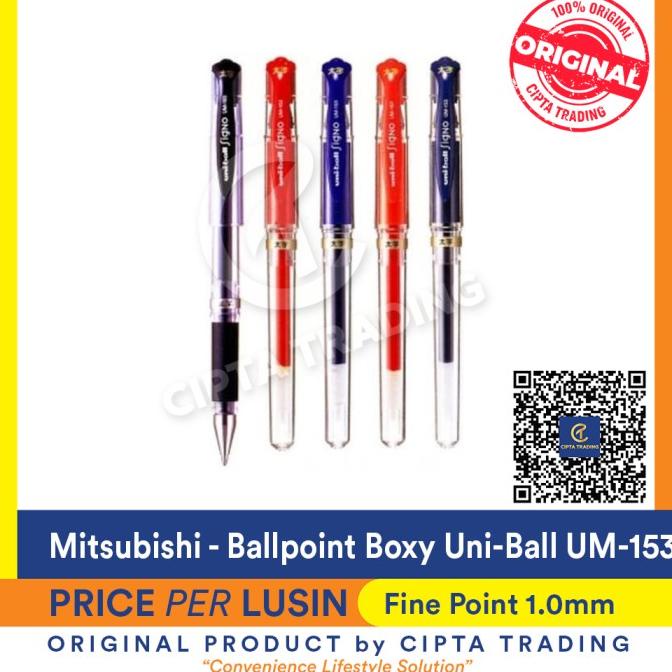 

Ballpoint - Mitsubishi - Uni-Ball Uni-Ball UM-153 (dozen)