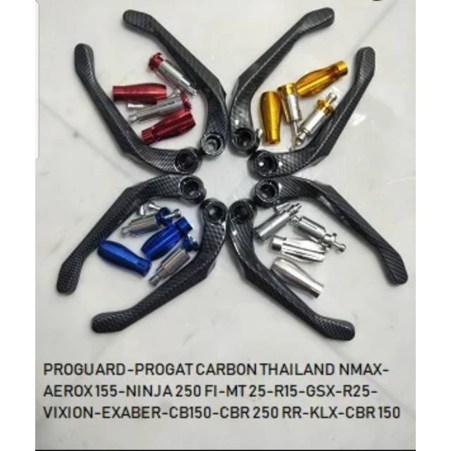 Proguard atau handguard pelindung tangan Carbon Karbon