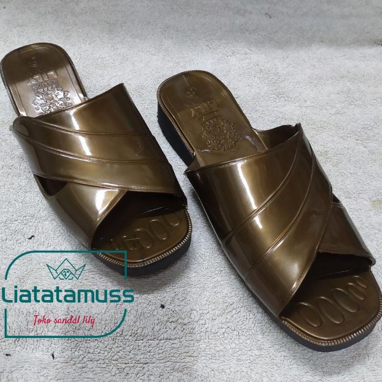 ۩ sandal Lily 1500 - BELI 3 HARGA BEDA - ORIGINAL - sandal jadul - grosir -( sandal wanita dan pria