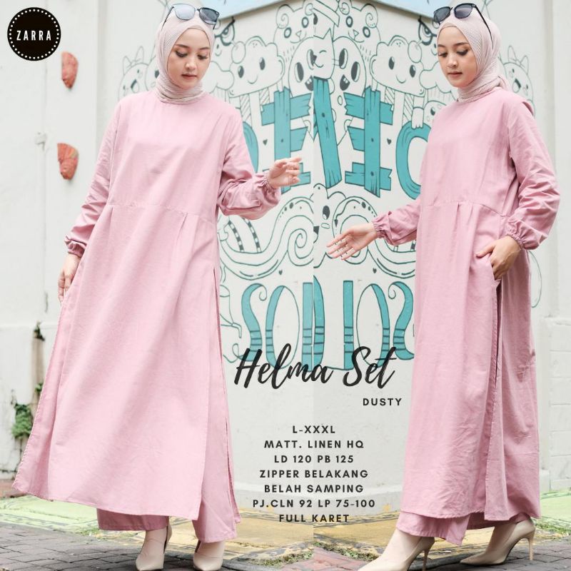 HELMA SETELAN BAJU WANITA TERBARU BY ZARRA