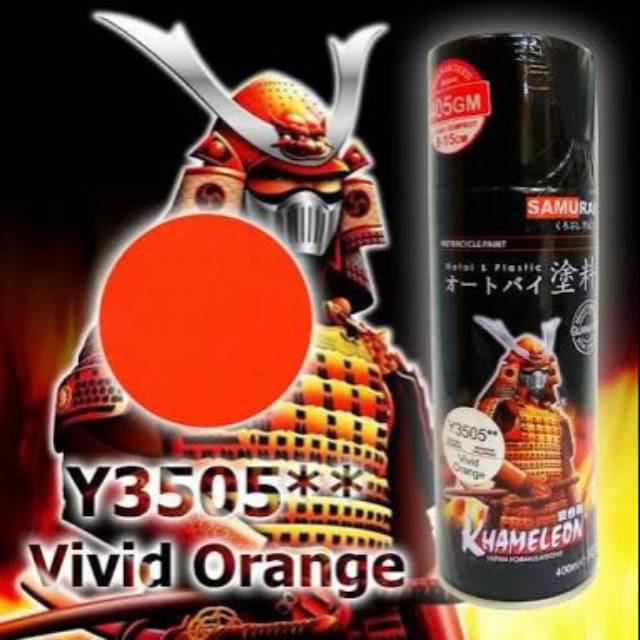 Samurai paint vivid orange y3505**