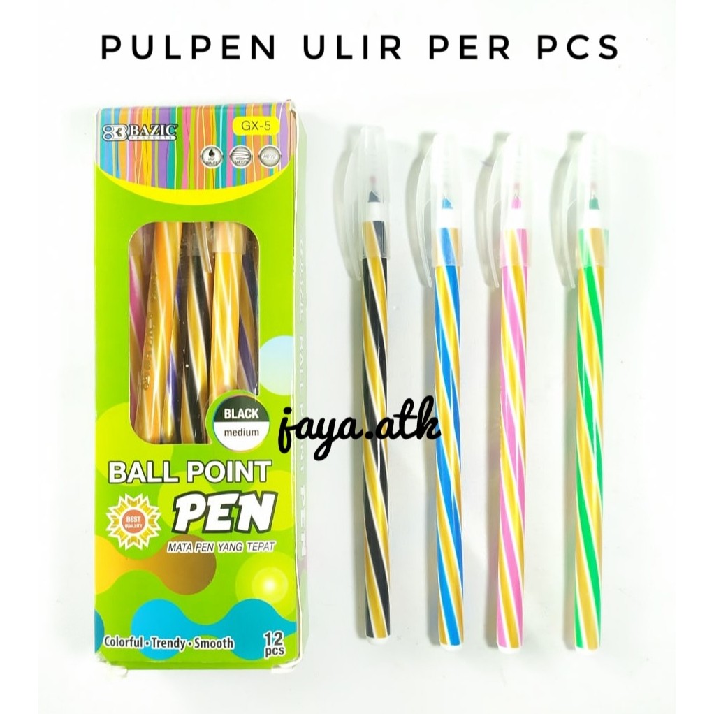 PULPEN LILIN ULIR BOLPEN ULIR PULPEN SPIRAL PULPEN MURAH BALLPOINT MURAH PULPEN ULIR LILIN