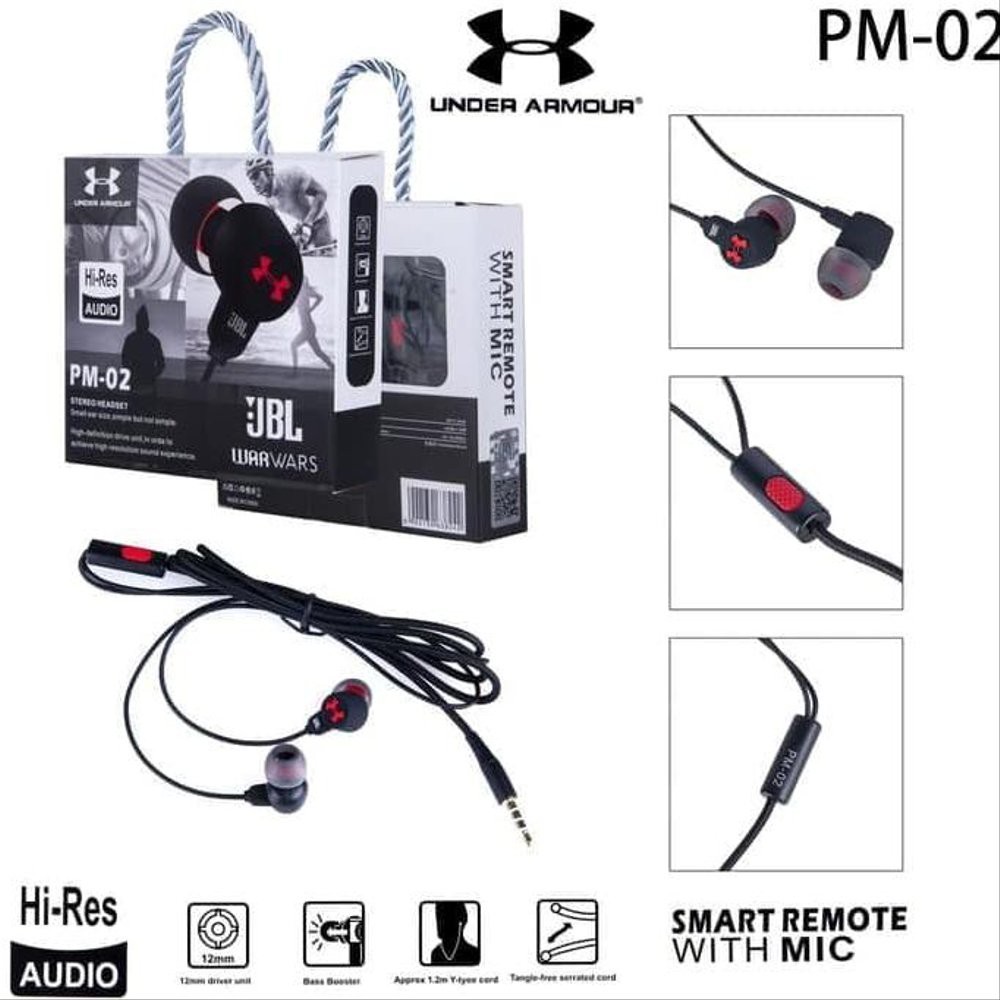 C_   HANDSFREE HEADPHONE EARPHONE HEADSET jbI AT PM02