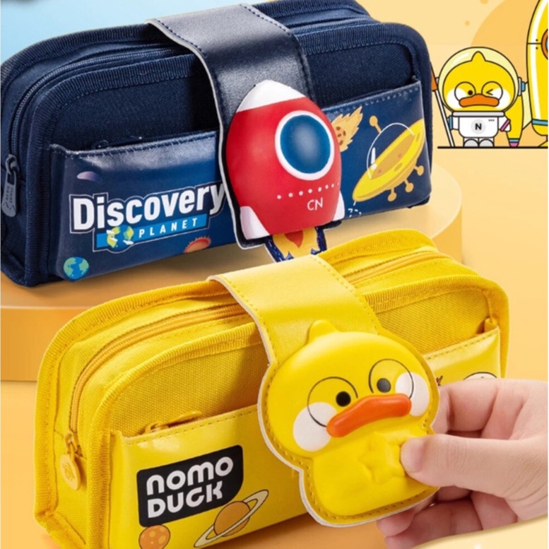 

Tempat Kotak Pensil Anak Karakter Lucu unik squishy 3D Waterproof FCS05