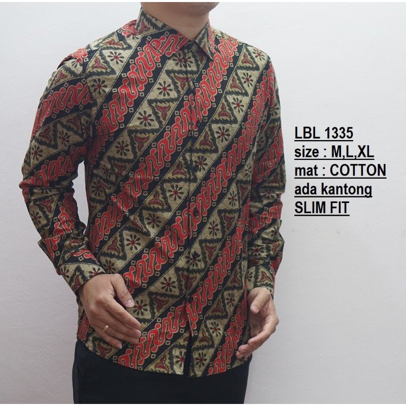 KEMEJA BATIK LENGAN PANJANG/PENDEK // MEWAH // BATIK RESMI // BATIK JAKARTA