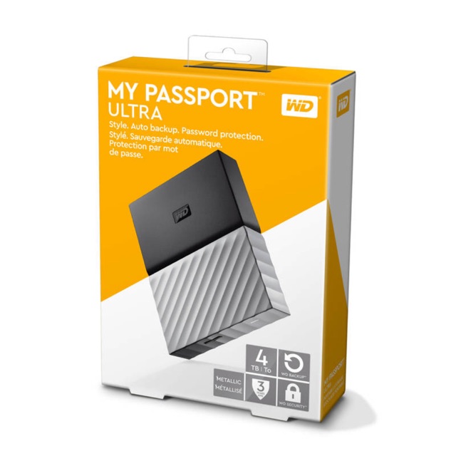 HARDISK WD MY PASSORT ULTRA 4TB