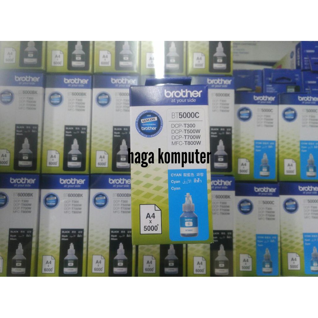 BROTHER TINTA BOTOL BT 6000 BK &amp; BT 5000 C, M,Y SATUAN