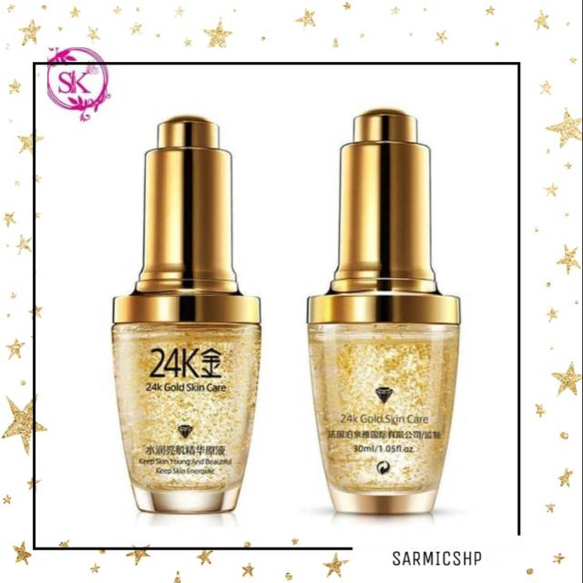 BIOAQUA 24K Gold Essence Serum Skin Care - Serum Wajah 24 K Bioaqua ORIGINAL BPOM (30mL)