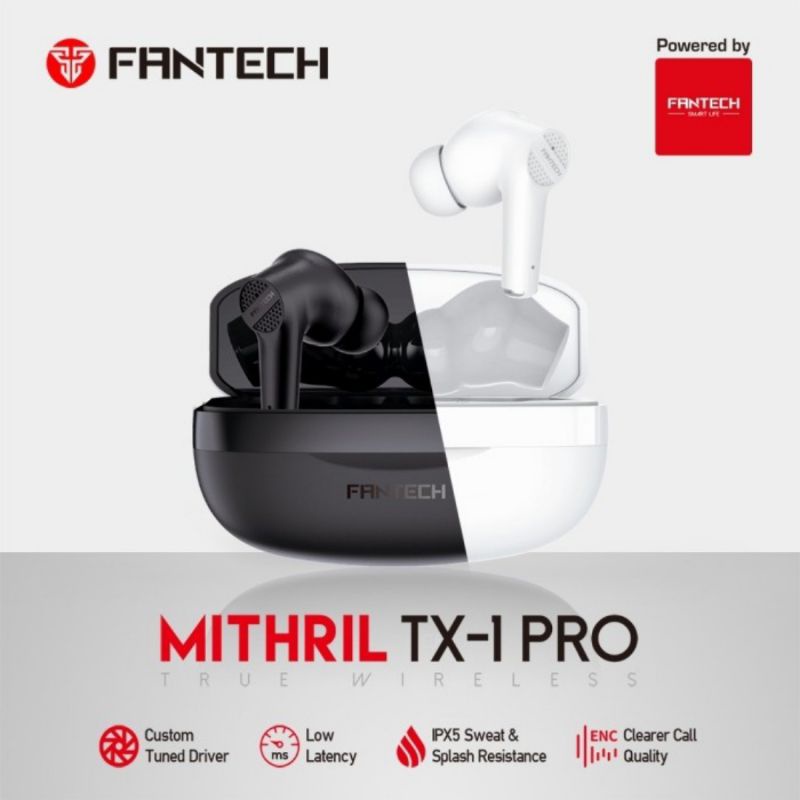 Fantech Mithril TX1 PRO TWS Bluetooth Earphone TX-1 True Wireless