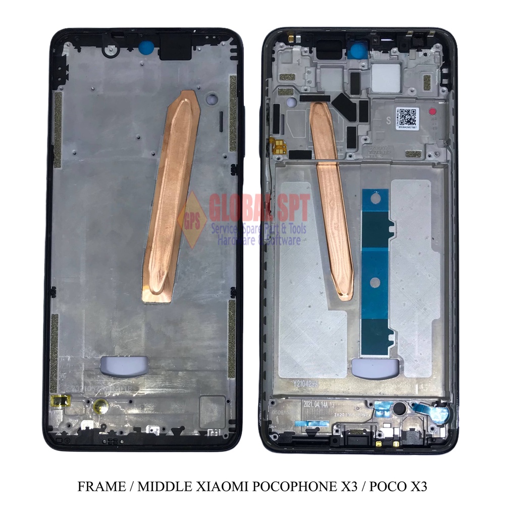 FRAME XIAOMI POCOPHONE X3 / TULANG TENGAH / BEZZLE MIDDLE XIAOMI POCO X3