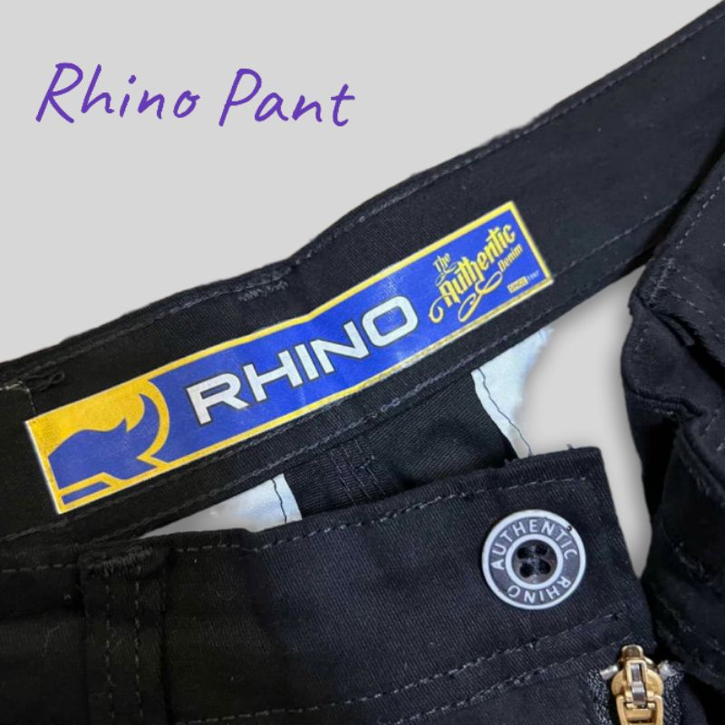 Celana Original Chinos pria RHINO TERBARU melar halus combed diamont