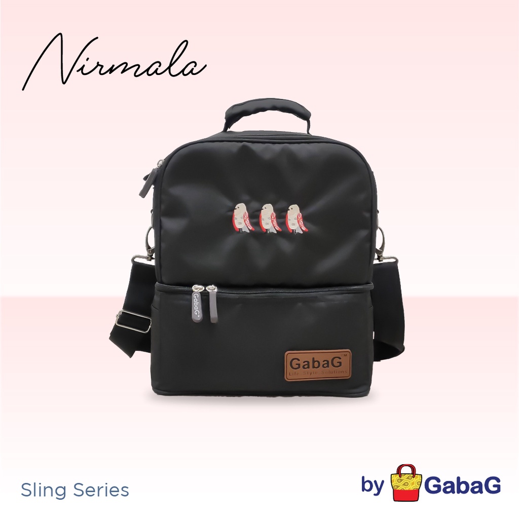 Myg - Nirmala - Juwita Cooler Bag Gabag Double Sling Free 2 Ice Gel - Thermal Bag - Tas Asi