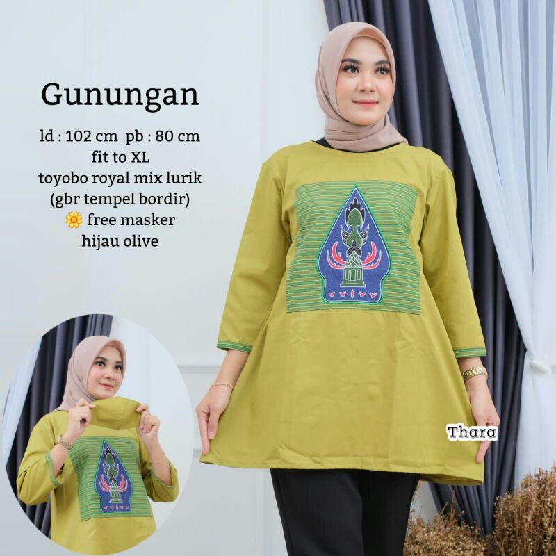 BATIK Blouse Gunungan