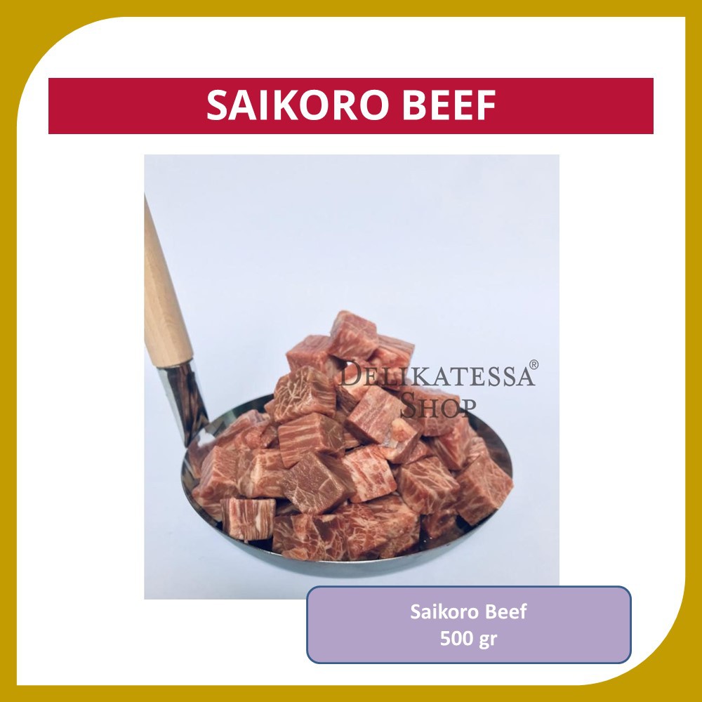 

SAIKORO BEEF WAGYU PREMIUM 500 gr