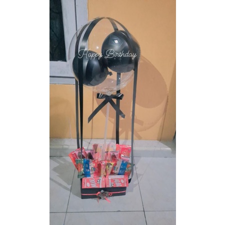 Buket Balon Bubble Gift