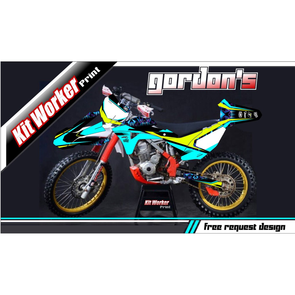DECAL KLX GORDONS Medium