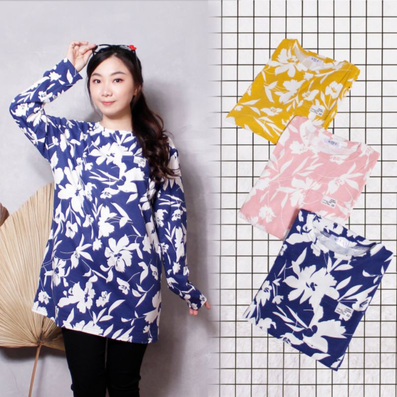 Kaos tunik katun bangkok import premium