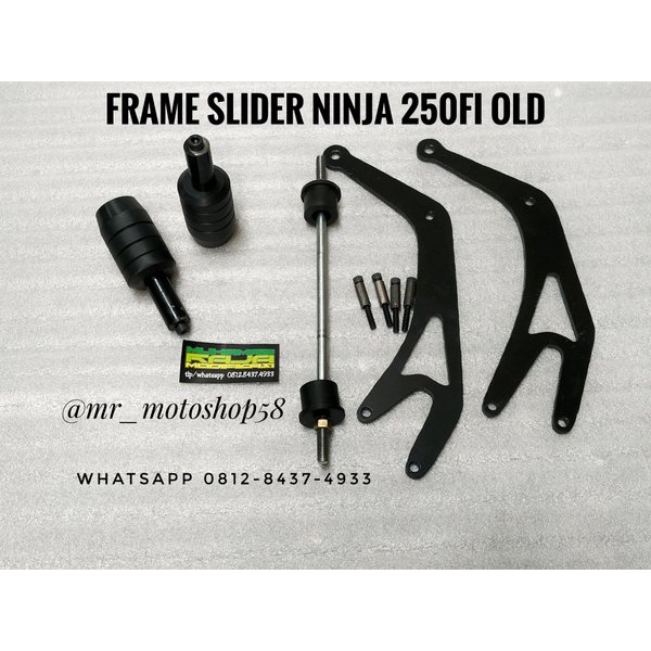 Readyy frame slider ninja 250 Fi frame Slider ninja fi 250 ninja 250 FI frame slider Kawasaki ninja