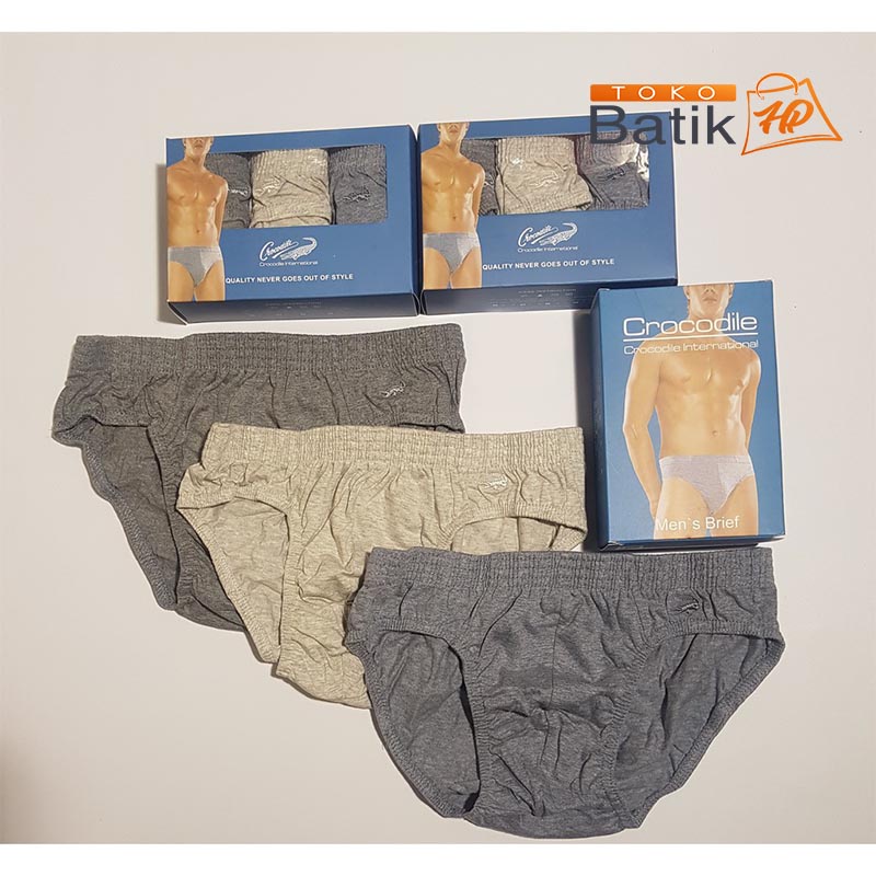 CELANA DALAM PRIA CROCODILE 240 ISI 3 DALAM 1 BOX