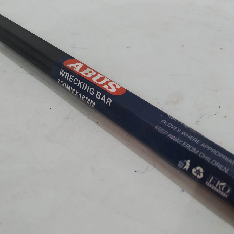 Linggis Panjang besar cungkil congkel cabut pencabut paku galian gali tanah besi ulir polos