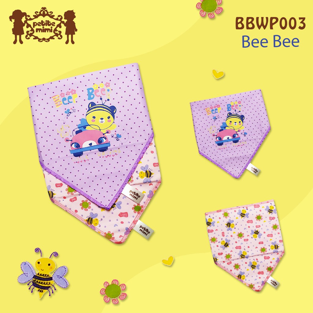 Petite Mimi - Bandana Bib BEE BEE