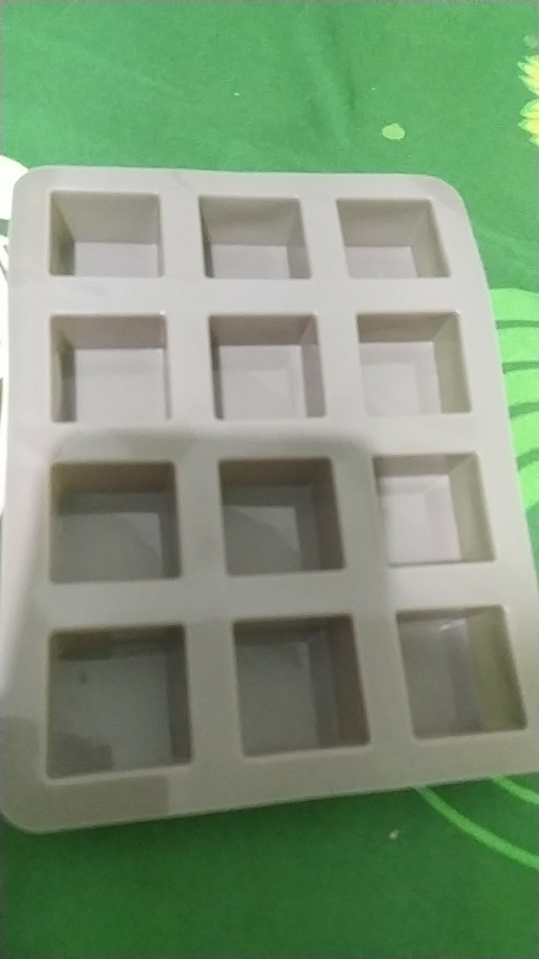 Weijiao Diy Cetakan Dengan Bahan Silikon Bentuk Kotak Untuk Kue / Cokelat / Sabun Handmade