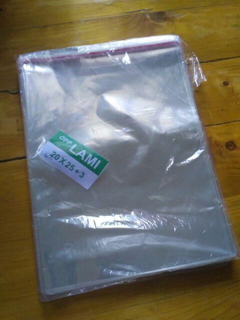 Plastik Opp 20x25 Cm/plastik Baju Anak/plastik Kaos(isi 100 Pcs)