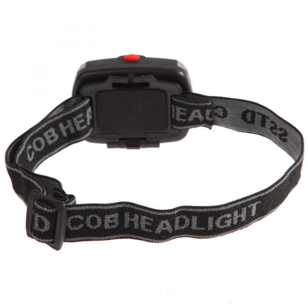 Senter Kepala Led Super Terang Jarak Jauh -  Headlamp Flashlight Waterproof LED 3 Modes COB Murah