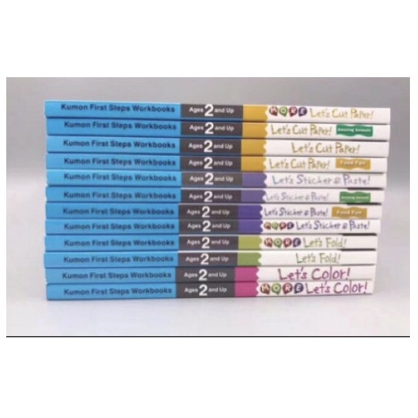 

Kumon 2 Years And Up ( Bundling - 12 Books ) Kumon 12 Buku Ages 2Up