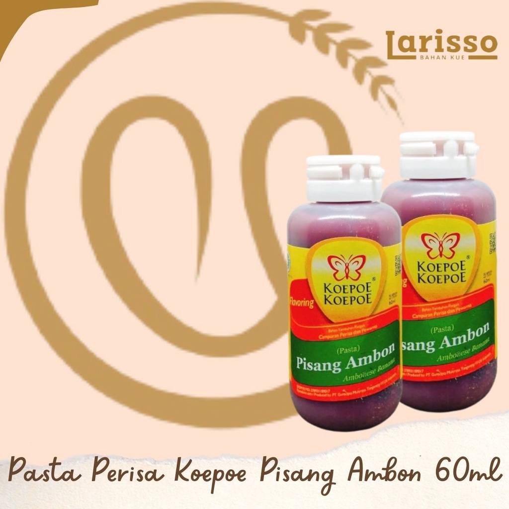 

PASTA PERISA & PEWARNA KOEPOE 60ML PISANG AMBON