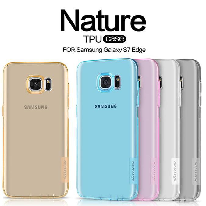Soft Nillkin Casing Case HP Samsung Galaxy S7 Edge TPU Nature Series