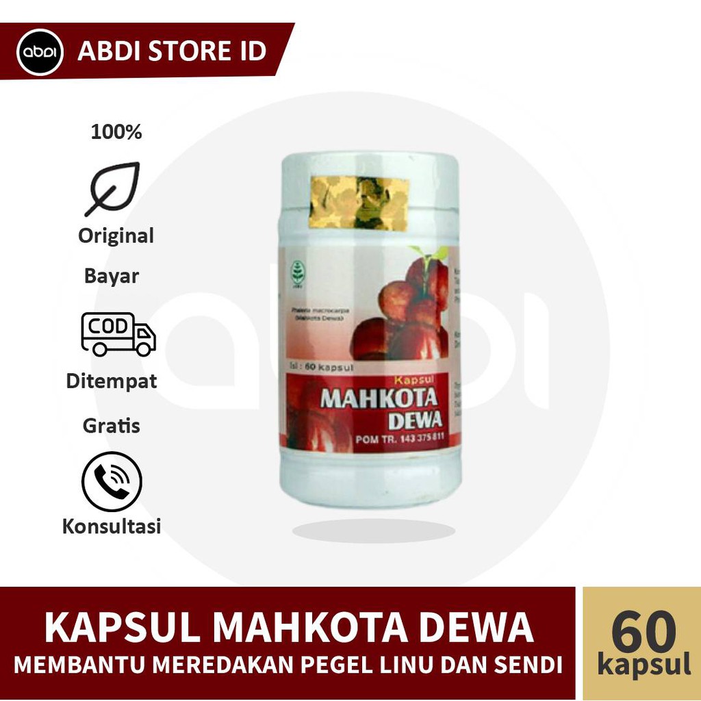 

Kapsul Mahkota Dewa Tazaka Herbal Pereda Pegal Linu dan Nyeri Sendi