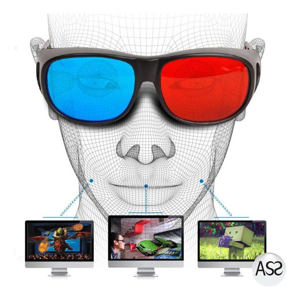 ASS Shop - Beawesome Kacamata 3D Frame Plastik - H2