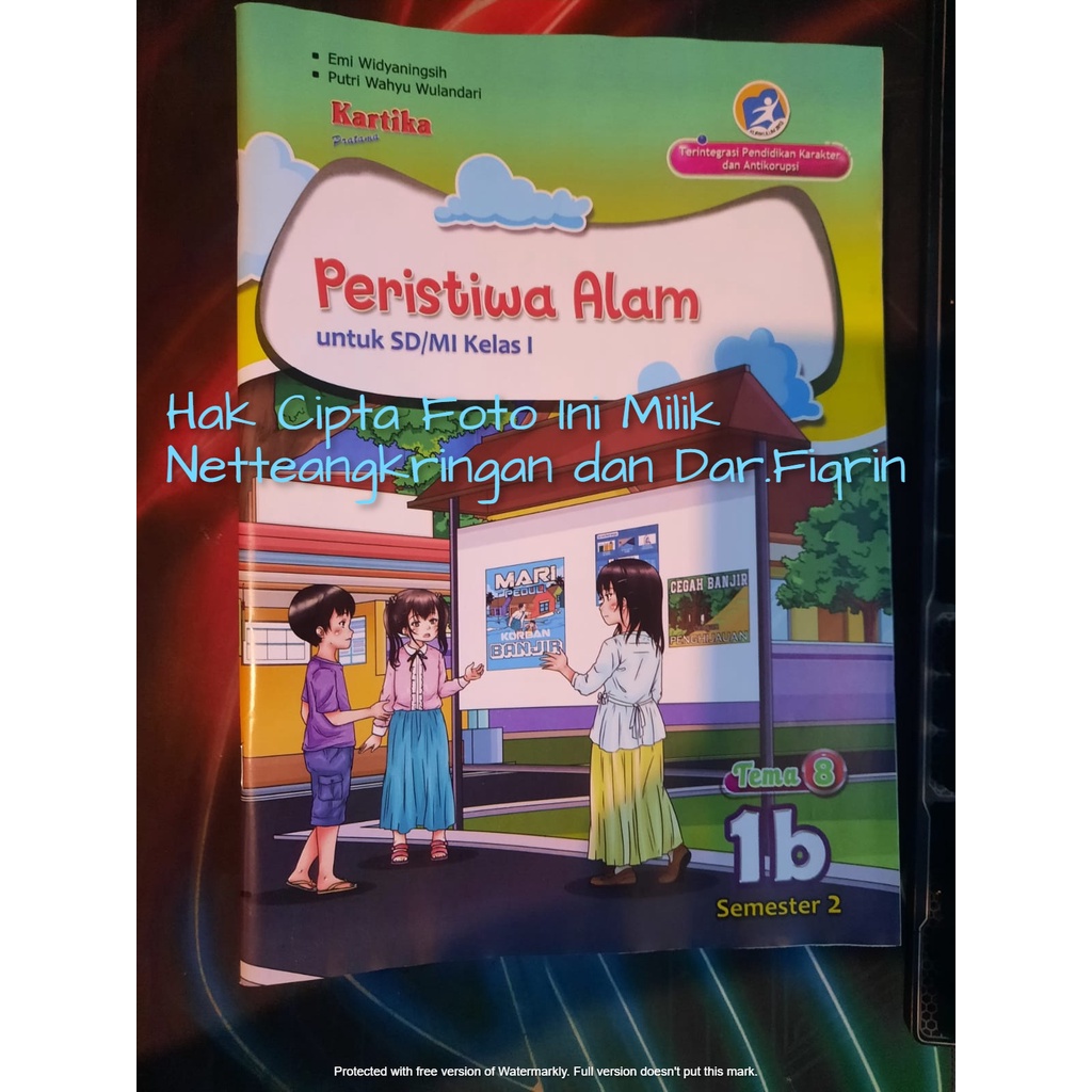 LKS Kelas 1 Semester 2 Tema 5 6 7 8 untuk SD MI K13 Revisi 2018 KARTIKA dijual per tema