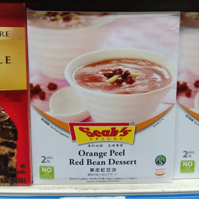 

Seah's orange peel Read bean Dessert 110gr