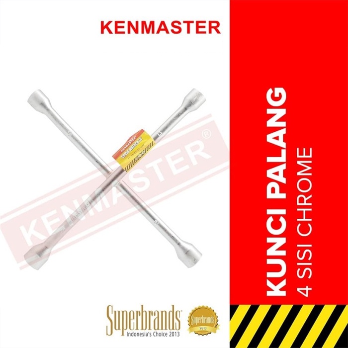 Kunci Palang Crhom 14 inch Kenmaster Kunci Roda Mobil