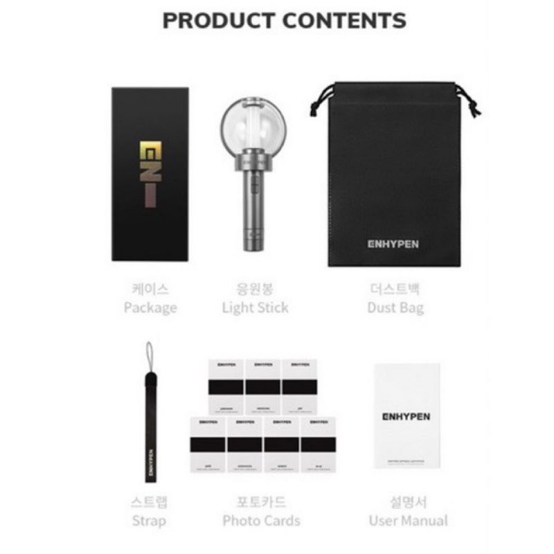 Po Enhypen Official Lighstick