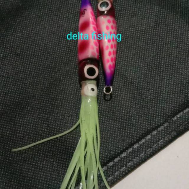 Umpan pancing jig cumi fosfor 100g