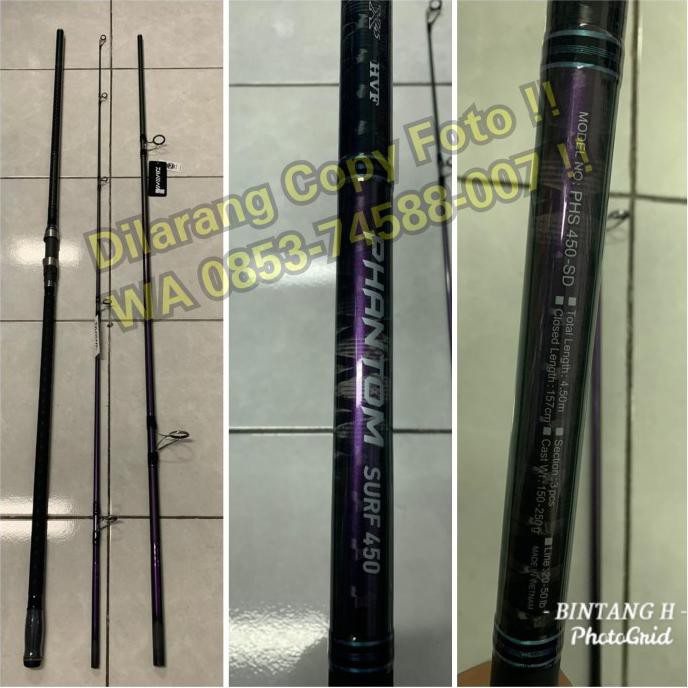 Joran Surf Daiwa Phantom Surf Phs 450 Sd