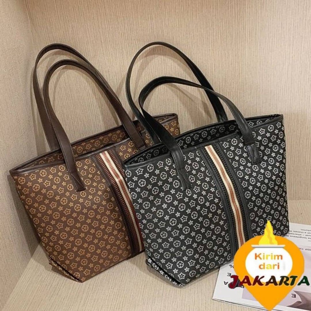 (2PC BISA IKG)GTBI99886500 NEW ARRIVAL !!! TAS TOTE  IMPORT PREMIUM TERBARU