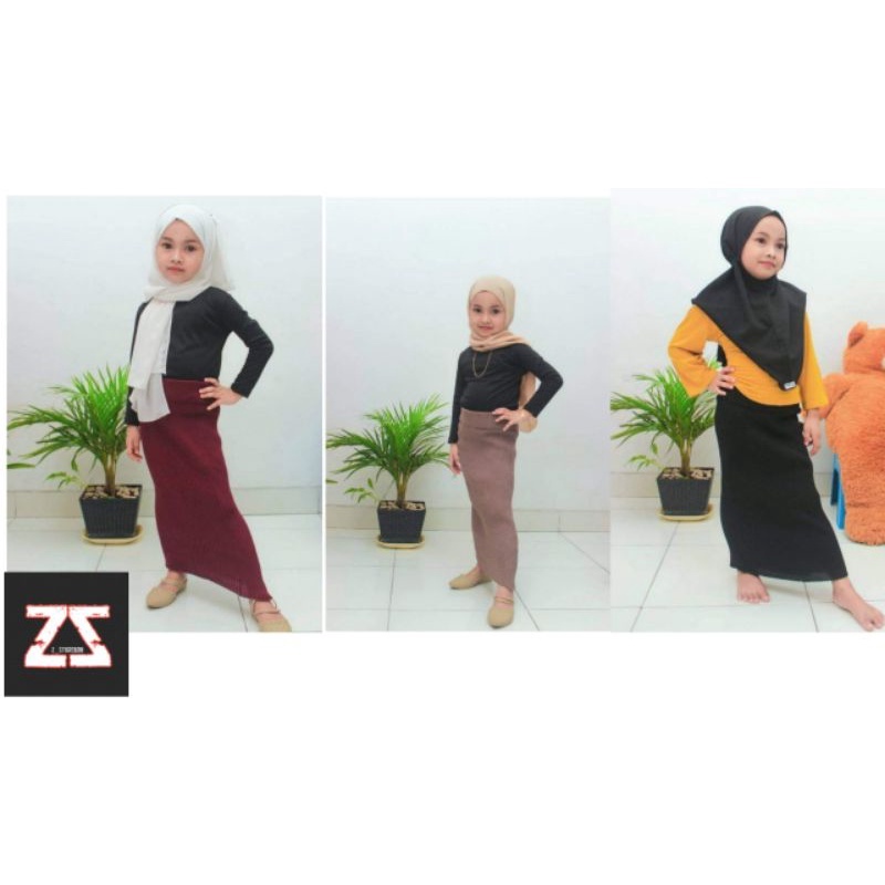 Zstorebdg - Rok Rajut Anak / Rok anak Premium/ Rok Rajut Anak Perempuan