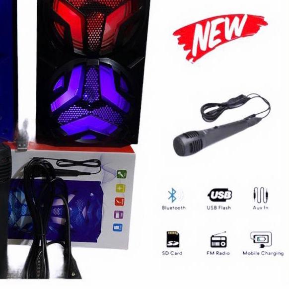 SPEAKER BLUETOOTH XTM-2021 PLUS MIC KARAOKE//SPEAKER SALON AKTIF XTM-2021//SPEAKER KARAOKE