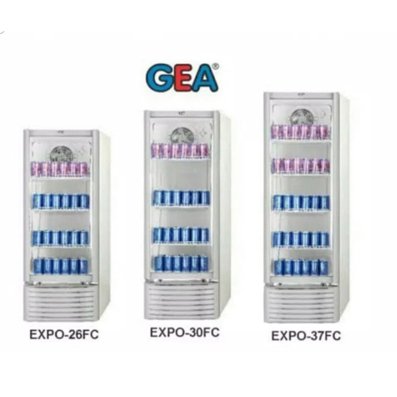 SHOWCASE GEA EXPO 26 FC CHILLER GEA LEMARI PENDINGIN