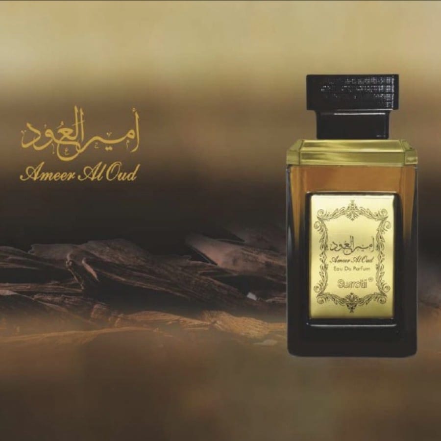 Parfum Ameer Oud Spray 100ml / Parfum Ameer Al Oud EDP Spray 100ml Original by Surrati Makkah PARFUM SURRATI