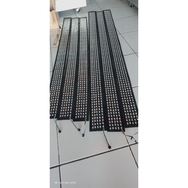 lampu Strobo kaca texs 5 baris 120-140cm 12v l300,truk pick up