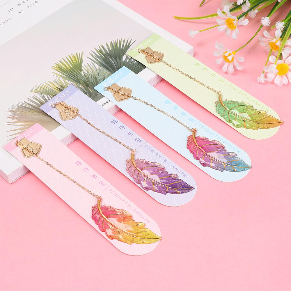 PINEAPPLE Binder Nanas Bookmark Hadiah Guru Siswa Alat Tulis Bunga Cherry Snowflake Leafs Clip Holder