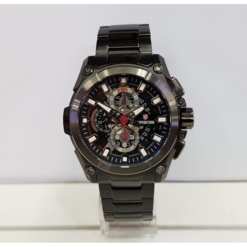 Jam Tangan Expedition E6793M Blk / Grey Original